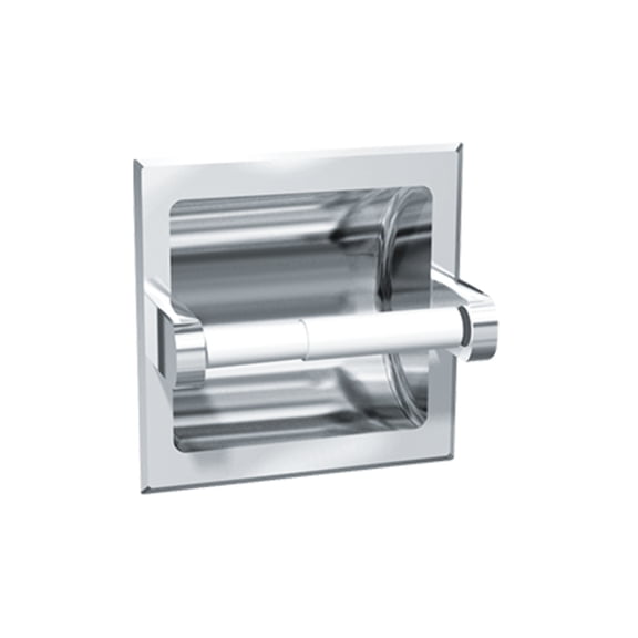 ASI-0402-Z - Toilet Tissue Holder - Chrome Plated Zamak - Recessed
