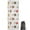 Ballet Princess Pattern, variant on Ballerina Princess Pattern Hot Yoga Mat Towel Non Slip for Hot Yoga - Quick-Drying Yoga Mat Cover with 4 Corner Pockets with Travel Bag - Hot Yoga Towel Non Slip Grip Moisture Wicking Sweat 70"x26"