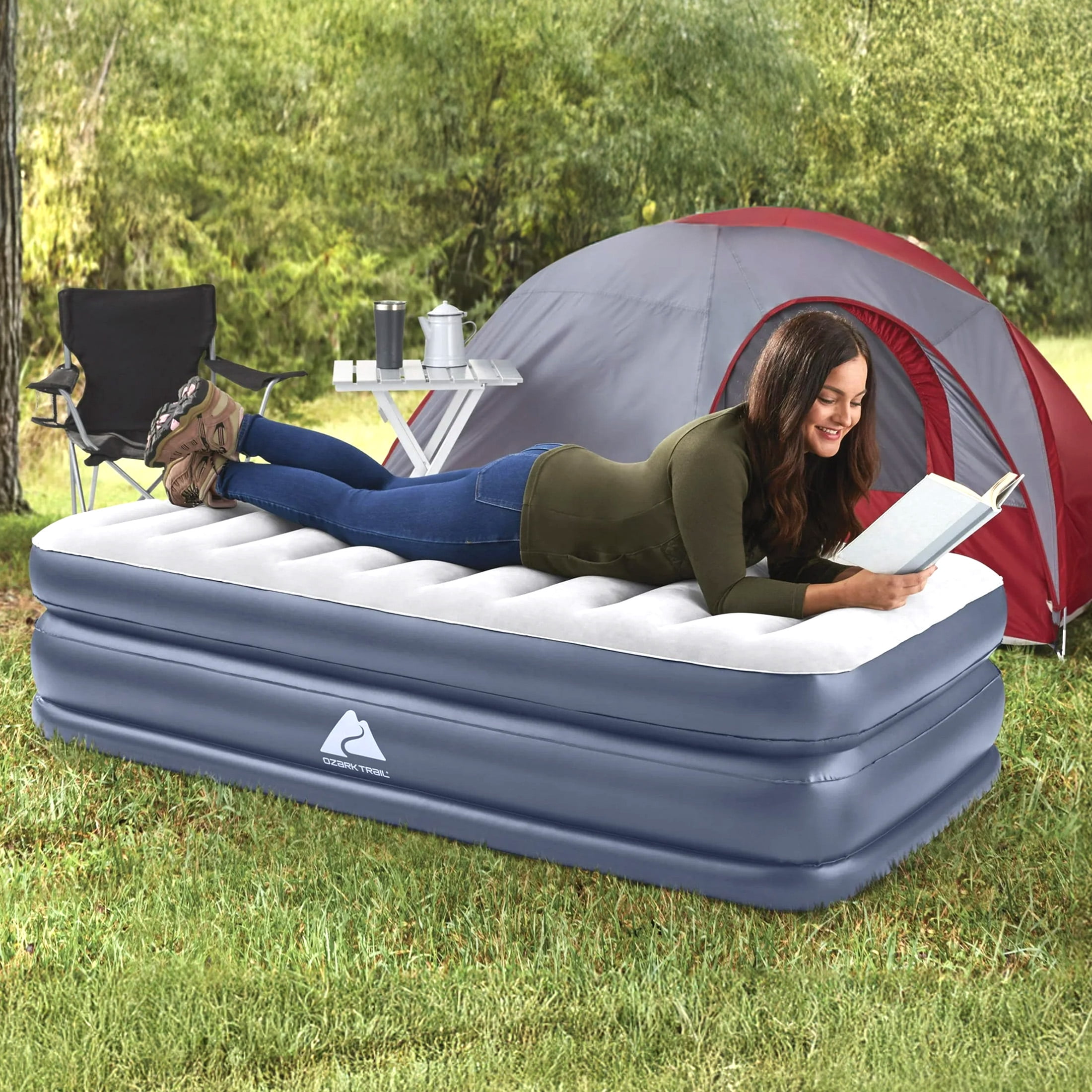 Ozark Trail - Brandclub - Ozark Trail Twin Air Mattress, Air Bed