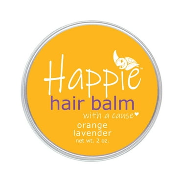 HAPPIE Organic Hair Pomade, Orange Lavender, 2 oz.