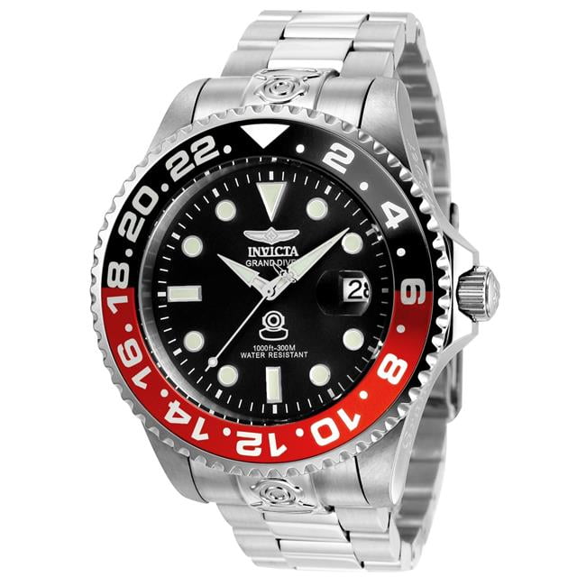 Invicta Men's Pro Diver Automatic 300m Black Dial Stainless Steel