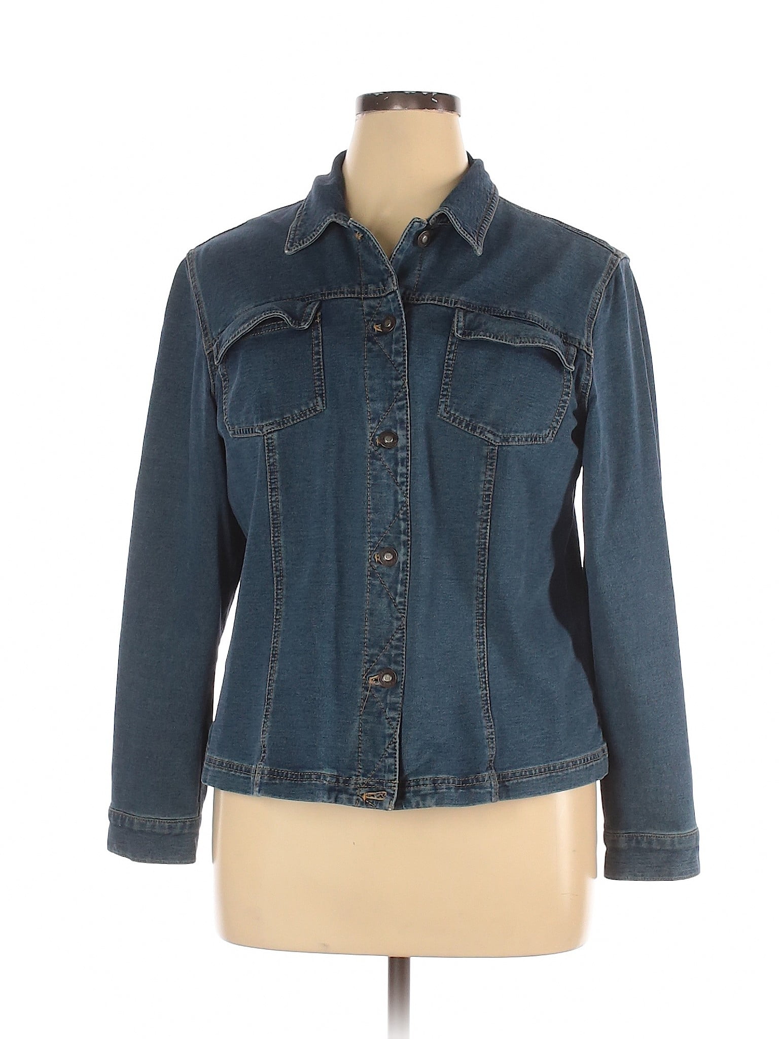 Coldwater Creek - Pre-Owned Coldwater Creek Women's Size XL Denim ...