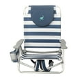 thumbnail image 6 of Open Box Ostrich On-Your-Back Sand Chair Outdoor Beach Pool Recliner, Stripe, 6 of 9