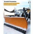 thumbnail image 4 of 60 x 4 x 0.75 Inch Black Polyurethane Snow Plow Cutting Edge, Heavy Duty Replacement Blade, 4 of 6