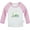 Long Pink Raglan T-shirt, variant on iDzn Do You Suppose She's A Wildflower Funny T shirt For Baby, Newborn Babies T-shirts, Infant Tops, 0-24M Kids Graphic Tees Clothing (Long Black Raglan T-shirt, 0-6 Months)
