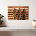 thumbnail image 2 of Elephant Stock Vintage Snow Shoes Wall Art - Horizontal Canvas Wall Art - Living Room Wall Decor - Hobbies And Lifestyle Canvas - Brown And Beige Decor - 12" x 8", 2 of 8