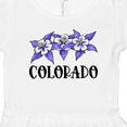 thumbnail image 4 of Inktastic Colorado Columbine Flowers Girls Toddler Dress, 4 of 5