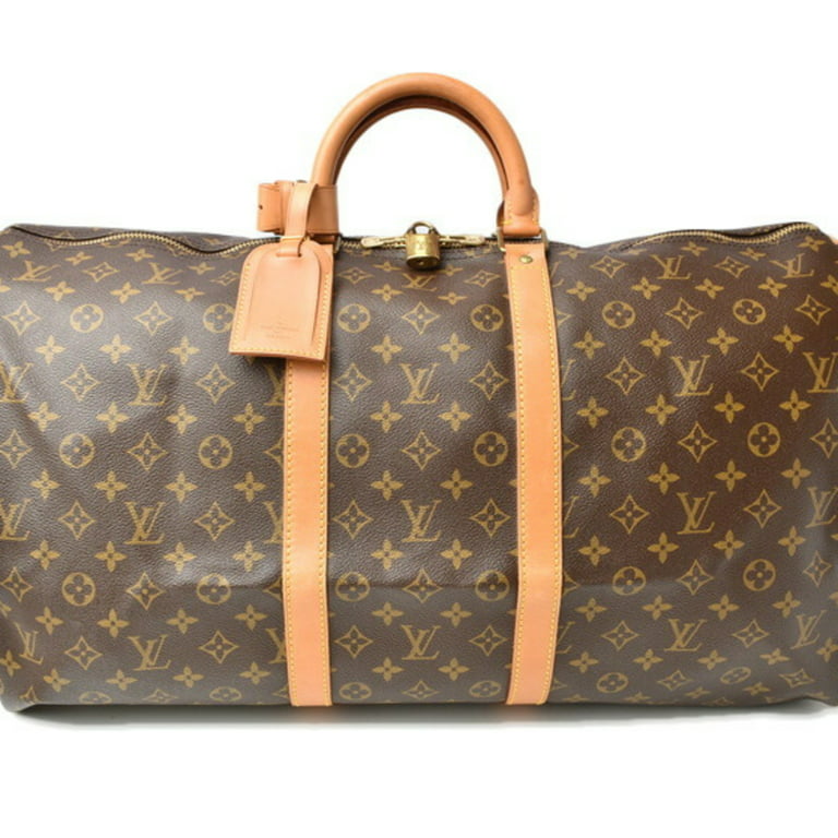 Louis Vuitton Monogram Flap Pouch Clutch & Luggage/ Name Tag