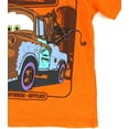 thumbnail image 5 of Disney Cars Toddler Short Sleeve Tee (5T, Orange Tow Mater Towing), 5 of 5