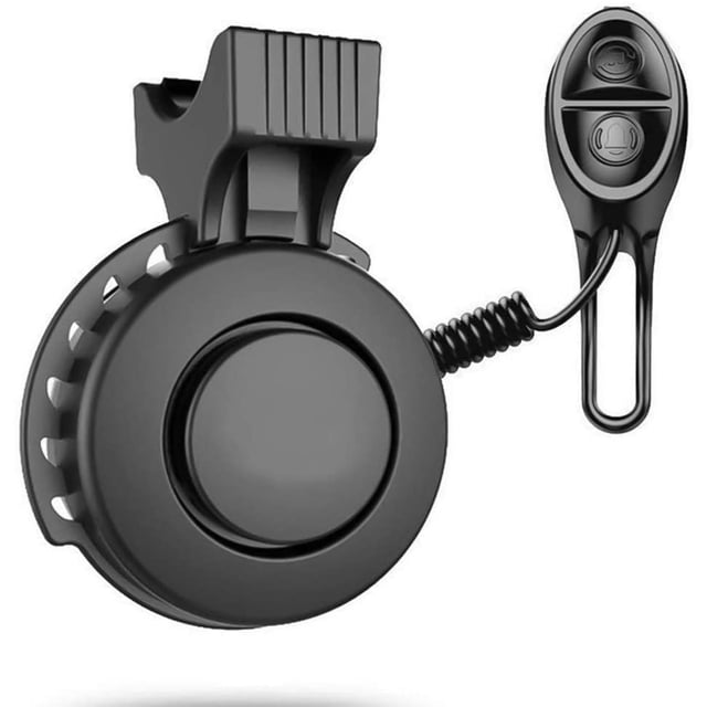 Timbre de bicicleta eléctrica, timbre de bocina recargable USB para bicicleta de montaña o de carretera, BMX oso de fresa Electrónica