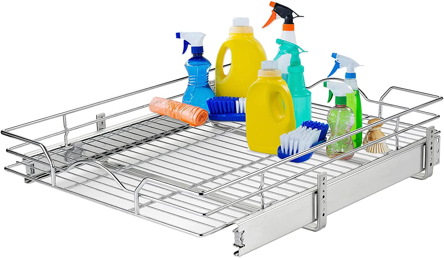 Pull Out Organizer（14"W x 18"D x 5"H ), Heavy Duty Pull Out