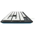 thumbnail image 2 of Logitech K310 USB Full Size Standard Keyboard, Black & White, 2 of 6