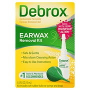 Debrox Earwax Removal Aid Kit 0.5 oz (Pack of 2)