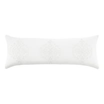 Sweet Jojo Designs Bohemian White Body Pillow Cover Case 54x20 (Pillow Not Included)