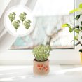 thumbnail image 2 of 4pcs plantas de simulación de bonsai decoraciones plantas de planta comedor escritorio de escritorio adornos, 2 of 6