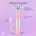 thumbnail image 6 of Spa Sciences ISLA Sonic Ice & Heat Contouring Roller, Stainless Steel for Face & Neck, Reduces Puffiness, Fine Lines, and Wrinkles, Suitable for All Skin Types, For Anti-Aging & Skin Rejuvenation, 6 of 12