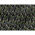 thumbnail image 4 of oneOone Viscose Jersey Black Fabric Leaves & Flower Floral Sewing Craft Projects Fabric Prints By Yard 60 Inch Wide, 4 of 5