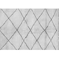 thumbnail image 1 of Ahgly Company Indoor Rectangle Solid Gray Modern Area Rugs, 7' x 9', 1 of 4