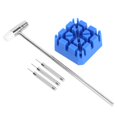 thumbnail image 1 of AVEKI Watch Repair Tools Set, 6Pcs Montre Réparation Tools Set, Watch Link Remover, Watch Band Adjustment Holder Marteau Pin Punching Enlèvement Kit B0514, 1 of 8