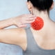 thumbnail image 3 of Bolas de masaje con púas, bolas plantares, ejercicio manual, yoga, pilates, masajeador de trabajo Naranja, 3 of 6