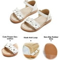 thumbnail image 5 of Girls Sandal Open toe Strap Toddler Summer Shool Flats, 5 of 6