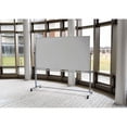 thumbnail image 3 of Offex Mobile Magnetic Large Whiteboard on Wheels, Free Standing Double-Sided Dry Erase White Board - 72"W x 48"H, 3 of 10