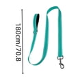 thumbnail image 4 of Tong Double Handle Reflective Leash Heavy Duty Nylon Leash With Two Padded Handles Traffic Control For Medium To Large Ideal For Training And Night Walks, 4 of 6
