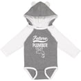 thumbnail image 3 of Inktastic Future Plumber Childs Plumbing Boys or Girls Long Sleeve Baby Bodysuit, 3 of 5