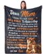 thumbnail image 1 of LHSHID Fathers Day for Mom Gifts Mom Presents Birthday Gifts for Mom Fathers Day Blanket for Mom from Daughter Throw Blanket for Mom 30x40in, 1 of 5