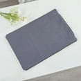 thumbnail image 1 of Nvzi 1 funda de almohada acolchada de satén blanco, cómoda y transpirable, 11,81 x 19,69 pulgadas (gris oscuro), 1 of 5
