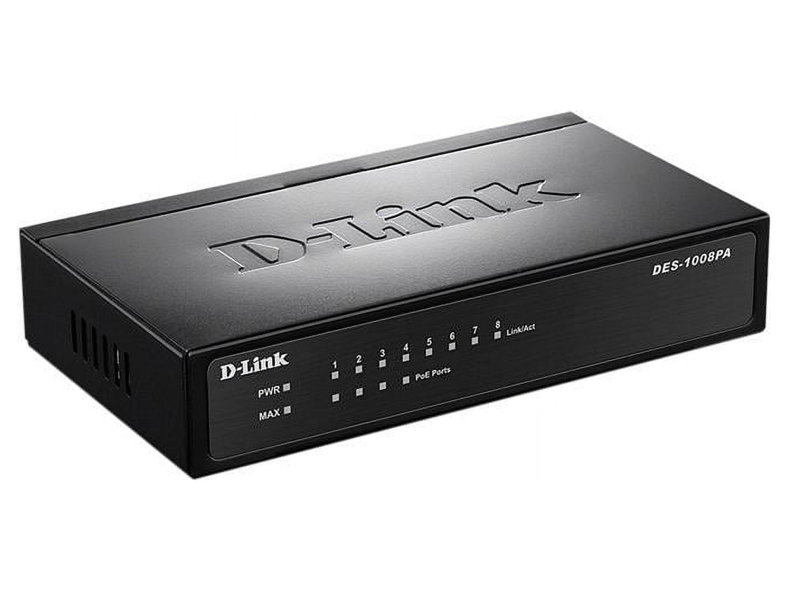 Linksys LGS108P 8-Port Business Desktop Gigabit PoE+ Switch