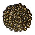 thumbnail image 1 of 100PCS Round Number Husbandry Farm Beehive Label Beekeep Box Numbered With Hole Tag Animal Livestock Markers Classification Sign100PCS He Qiyong unisex, 1 of 2