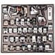 thumbnail image 1 of 42 Piece Professional Home Sewing Machine Presser Foot Kit Set for Brother, Baby Lock, Singer, Elna, Toyota, New Home, Simplicity, Janome, Kenmore, and White Low Shank Sewing Machine, 1 of 5