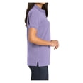 thumbnail image 3 of Mafoose Womens Heavyweight Cotton Pique Polo Shirt Lilac L, 3 of 6