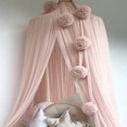 thumbnail image 4 of Ruanlalo Lovely Chiffon Balls Home Bed Net Hanging Decoration Ornament Accessories Gift White, 4 of 6