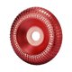 thumbnail image 2 of Amoladora de disco de amoladora de 100 mm, almohadilla de disco de lijado para pulido, portátil duradero Rojo Sharpla disco de amoladora angular, 2 of 8