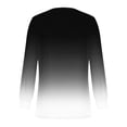 thumbnail image 4 of ZyeKqe Womens Tops Puff Long Sleeve Shirts Crewneck Pleated Dressy Casual Blouses Tunic or Tops to Wear with Leggings, 4 of 4