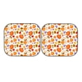 thumbnail image 7 of Haiem Autumn Plants Car Windshield Sun Shade (2 Pieces) Foldable Windshield Sun Shade Car Accessories for Truck SUV Pickup-Medium, 7 of 7