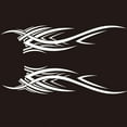 thumbnail image 4 of EIMELI Universal Auto Car Vehicle Body 2 Side Flame Stripes Decals Stickers Decoration, 4 of 6