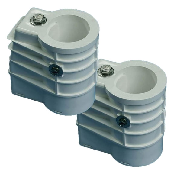 Chemical Resistant Cool High Impact Polymer Anchor Sockets (2 Pack)