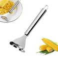 thumbnail image 1 of Corn Peeler for Kitchen Efficient Stainless Steel Cob Stripper Tool Easy Corn On The Cob Preparation Durable Core Remover for Home Cooking Corn Cutter from Cob, 1 of 7