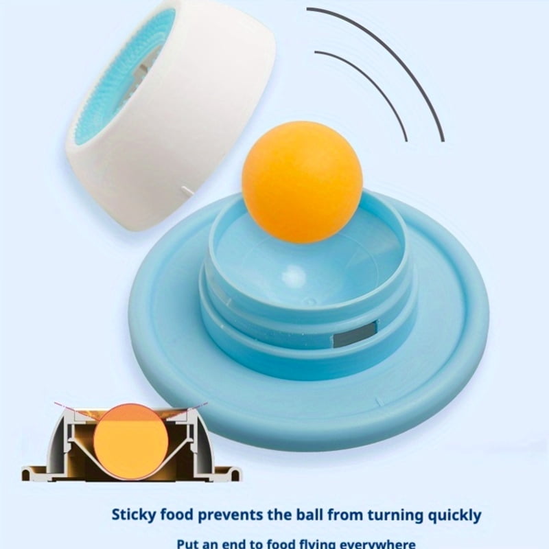 Multi-Function Slow Feeder with Licking Plate for Cats Dogs - Wet by TYPPKMM