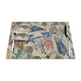 thumbnail image 1 of XMXT 6 Pcs Woven Placemats, Diverse Stamp Prints Stain Resistant Anti-Skid Placemat for Kitchen Table, 12 x 18 inches, 1 of 6