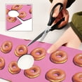thumbnail image 6 of Yayeee Faucet Mat for Kitchen Sink 14.7" Diatomite Long Splash Guard Pad, Pink Doughnuts, 6 of 7
