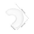 thumbnail image 2 of OUNONA 3Pcs Saxophone Neck Strap Hook Sleeve Transparent Rubber Cover Durable Protection for Alto Tenor Sax, 2 of 8