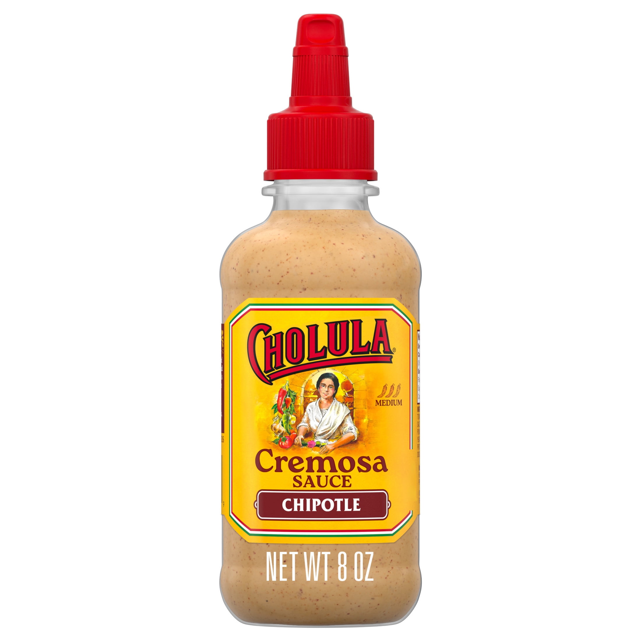(6 pack) Cholula Chipotle Cremosa Sauce, 8.0 oz Bottle