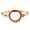 Rose Gold, variant on Floating Locket Bangle Bracelet (Gold No Stone Size 8)