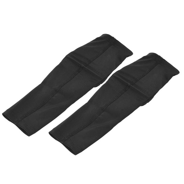 1 par de almohadillas elásticas para el brazo para niños y jóvenes, coderas, protectores, equipo de protección para deportes de baloncesto (XL)