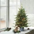 thumbnail image 2 of Pre-Lit 3' Potted Artificial Christmas Tree with 50 Lights, Green, 2 of 3