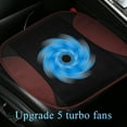 thumbnail image 4 of Ventilated Seat Cushion With USB Port,Breathable Cool Pad For Summer, Three Speed Adjust, Suitable For All Car Seats,Home Office Chairs, Tools & Home Improvement, 4 of 9